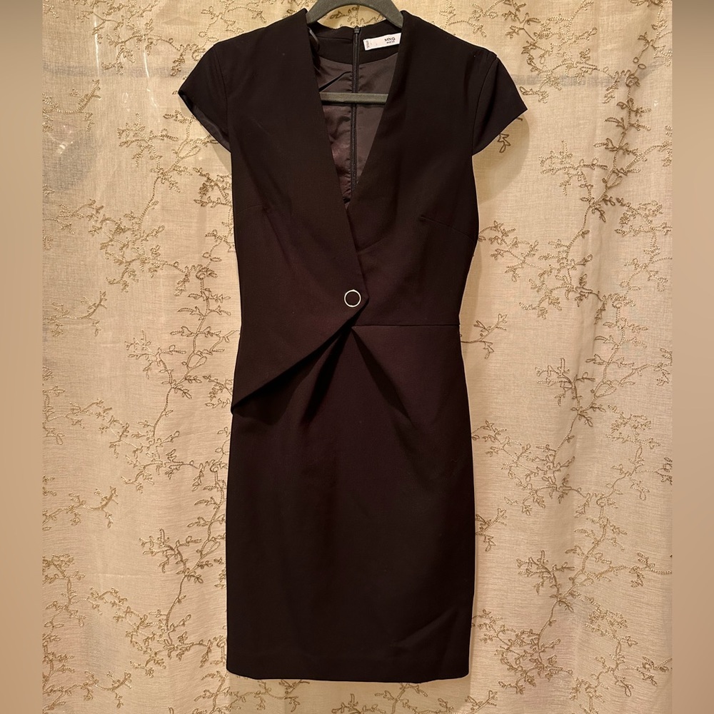 Black MNG Basics Dress